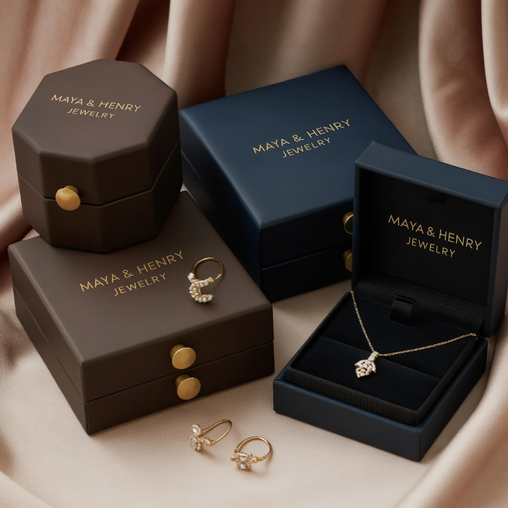 Zavina Morarel Gold Jewelry Set