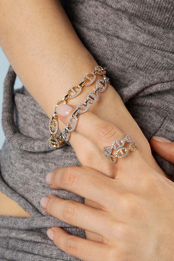 Isla Marina Bracelet | White Gold